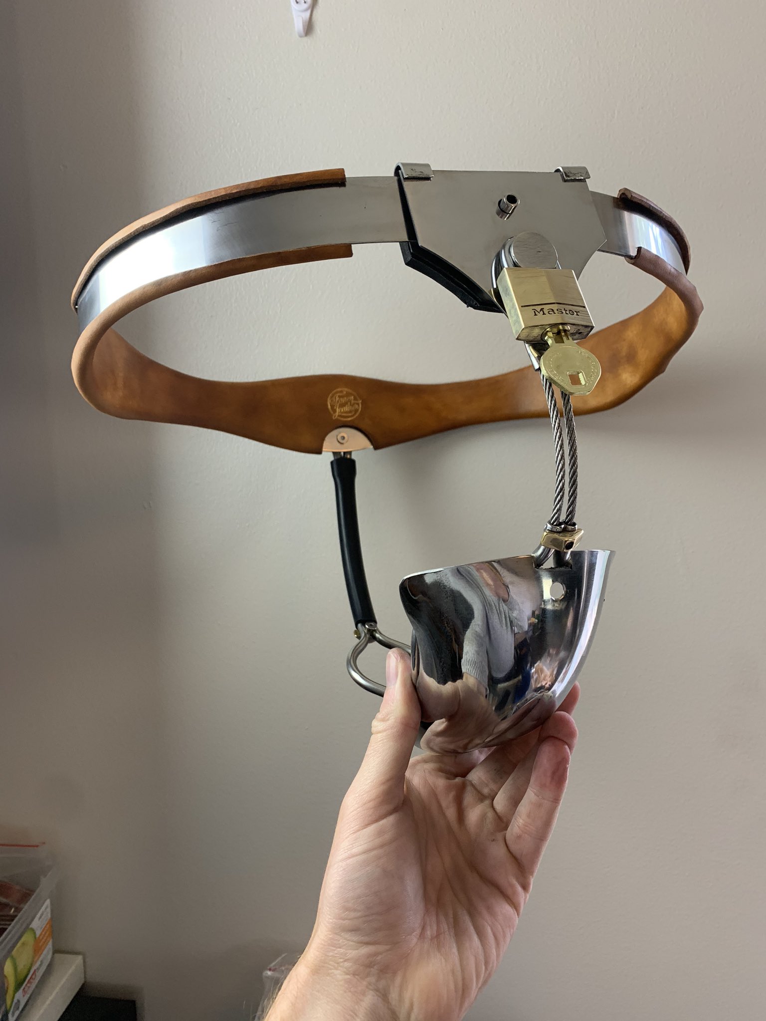 Fancy Steel on X: Sexy leather waist band sissy chastity belt by  t.coYkNqXJ4Ndj chastity chastitybelt locked fancysteel kink  sissy slave sub t.couvwR8rl7zu  X