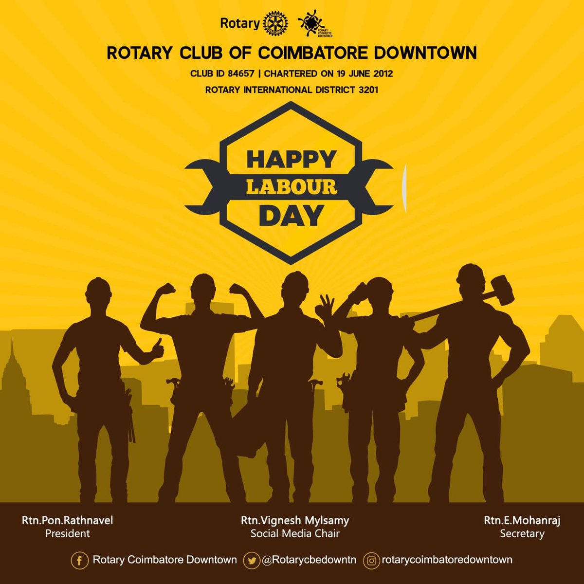 Rotarycbedowntn's tweet photo. Happy labour day #1stMay # https://t.co/lDFYGwJV0o