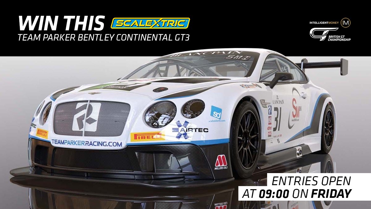 You know the drill by now! We’ve got more <a href="/Scalextric/">Scalextric</a> to give away from 9am, so don’t be late!