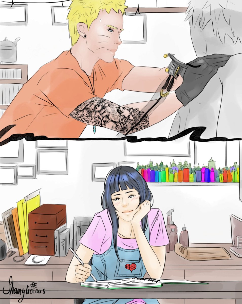 Shamylicious On Twitter Naruhina2020 May Tattoo Artist Au Inspired By The Fanfic Put On Your Warpaint On Ffnet Naruto Uzumaki Hinata Hyuuga Naruhina Tattooartistau Nh2020 Https T Co D32ljdtpxk