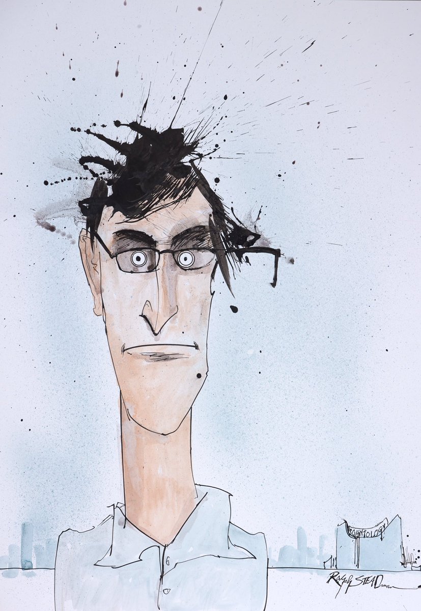 Ralph Steadman Art tweet media