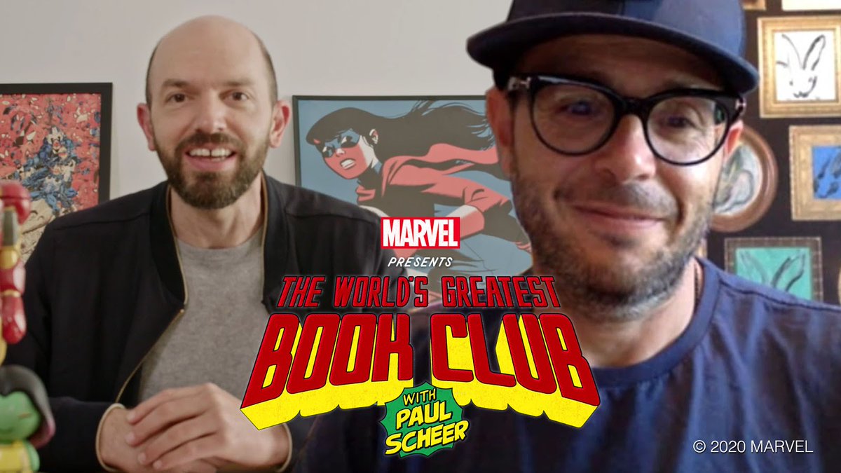laughing_place's tweet image. #MidnightNewsMunchie: Mack reviews the new web series &quot;Marvel Presents: The World&apos;s Greatest Book Club with #PaulScheer:&quot; laughingplace.com/w/articles/202…