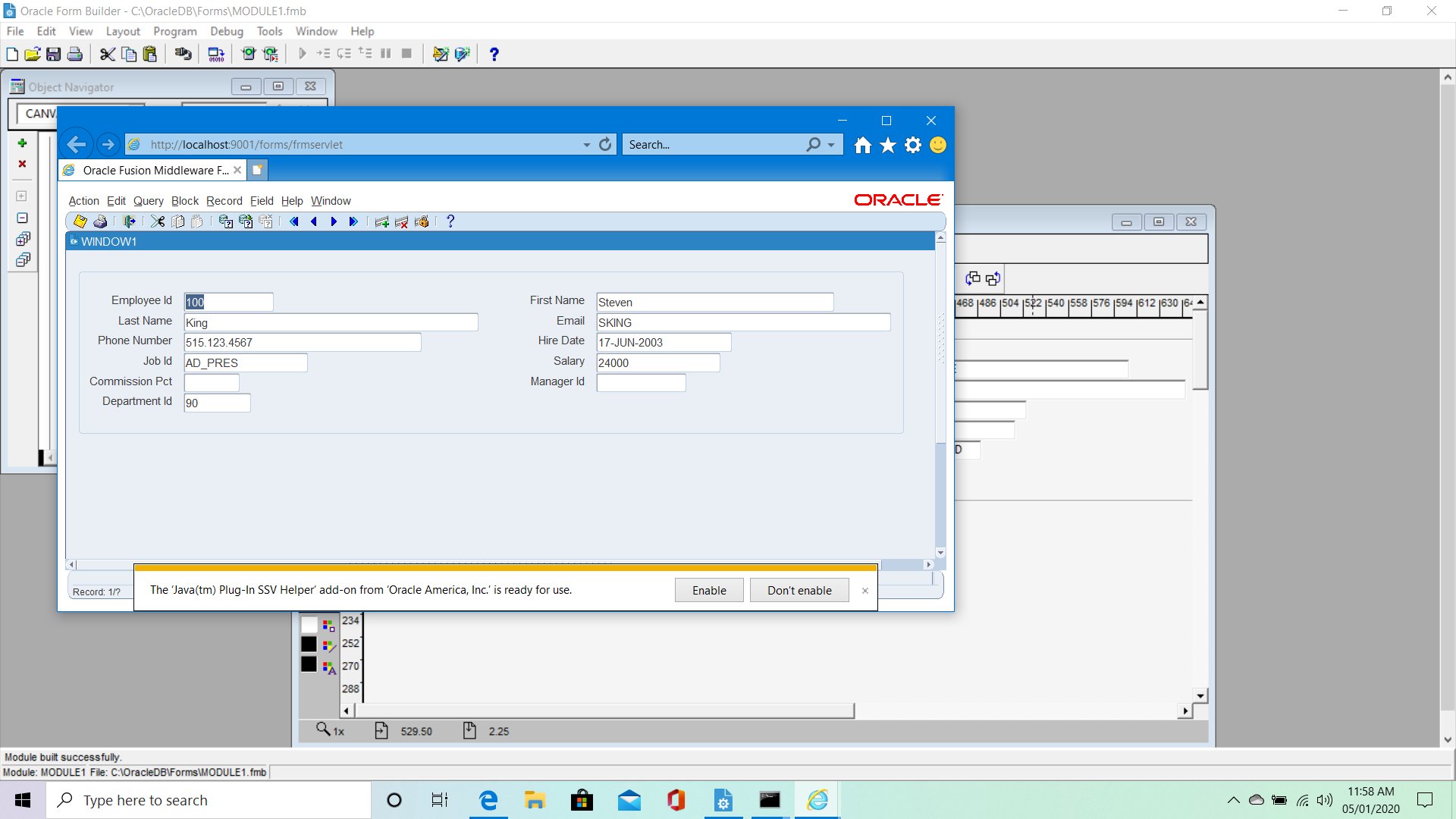 Pranav chivate on twitter weblogic server with oracle forms and