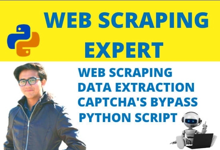 heysohaib_'s tweet photo. I will build Python scripts for web scraping, web bot, chatbot, web automation, Facebook bot, data scraping, data extraction

Link :
https://t.co/H2n07XQ5z2

#python
#facebook
#facebookbot
#chatbot
#bot
#bots
#instragrambot
#twitter
#twitterbot
#webscraping 
#pythonwebscraping https://t.co/EEFw68Rzwf