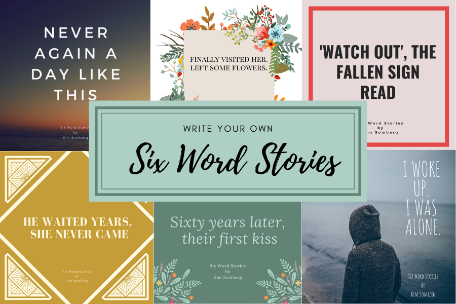 Want to learn how to write #stories? Why not start with #sixwordstories! These tiny stories of no more than six words are an excellent writing exercise, and fun to do. Try it, and you won't be able to stop! #writing #storytelling #relaxing #FunAtHome

kimsomberg.nl/en/schrijf-je-…
