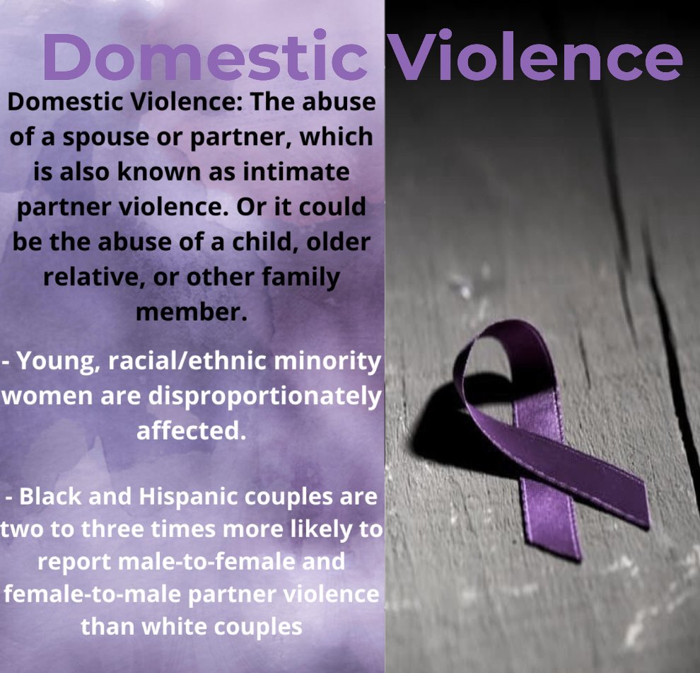 yes, race is a factor in domestic violence but lets remember, domestic violence affects everyone! this is why we should ALL help fight against it! #DomesticViolence #Oakland #abuse https://t.co/Xv5WrX4Qr1