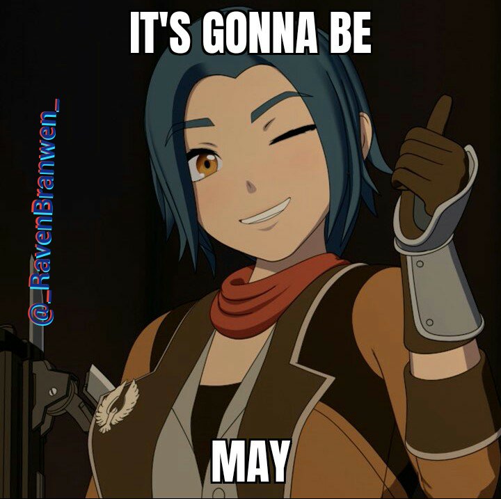 _RavenBranwen_'s tweet photo. Can't fucking sleep? Make memes...
#RWBY #MayMarigold #Maymemes https://t.co/lpAtRn6CTj