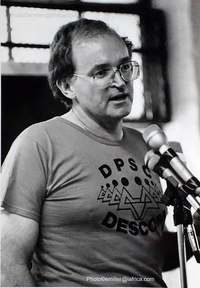 Lesufi's tweet image. On this day, apartheid and its worshippers felt you were a threat to a truly non racial South Africa like true blood suckers they decided to assassinate you. We will never forget #DavidWebster