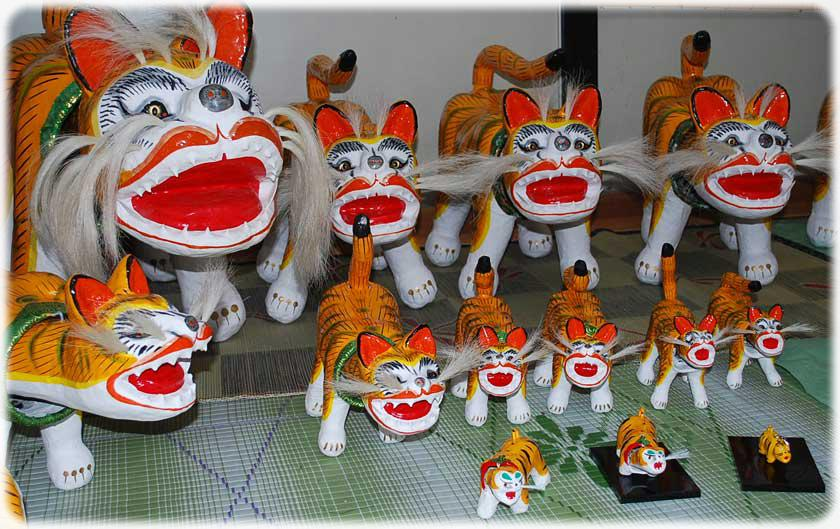 imagesivefound's tweet photo. "Hariko No Tora", Japanese paper tigers used as decorations for Children's Day to express good wishes for children's growth. https://t.co/7bkEdYvov6