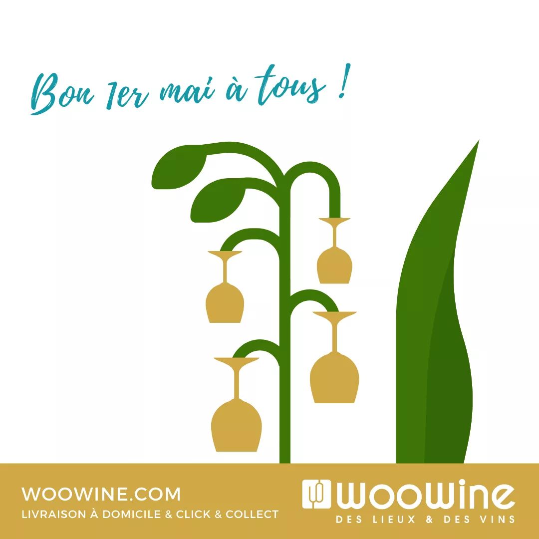 woo_wine's tweet photo. 🌱🍷Un bon 1er mai à tous autour de belles dégustations ! 
#boirebon #mêmeconfinés
#1ermai2020 #muguet https://t.co/Ai9L2y6qCI