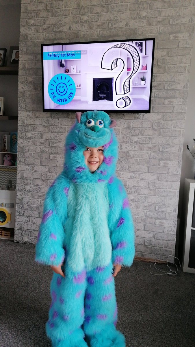 Ameliarubygray (@ameliarubygray) on Twitter photo Amelia ready for <a href="/thebodycoach/">Joe Wicks</a> dressed as sully <a href="/misswilsonhb/">Miss Wilson</a> <a href="/MrsSpencerhb/">Mrs Spencer</a> <a href="/HartleyBrookPri/">Hartley Brook Academy</a> Amelia ready for <a href="/thebodycoach/">Joe Wicks</a> dressed as sully <a href="/misswilsonhb/">Miss Wilson</a> <a href="/MrsSpencerhb/">Mrs Spencer</a> <a href="/HartleyBrookPri/">Hartley Brook Academy</a>
