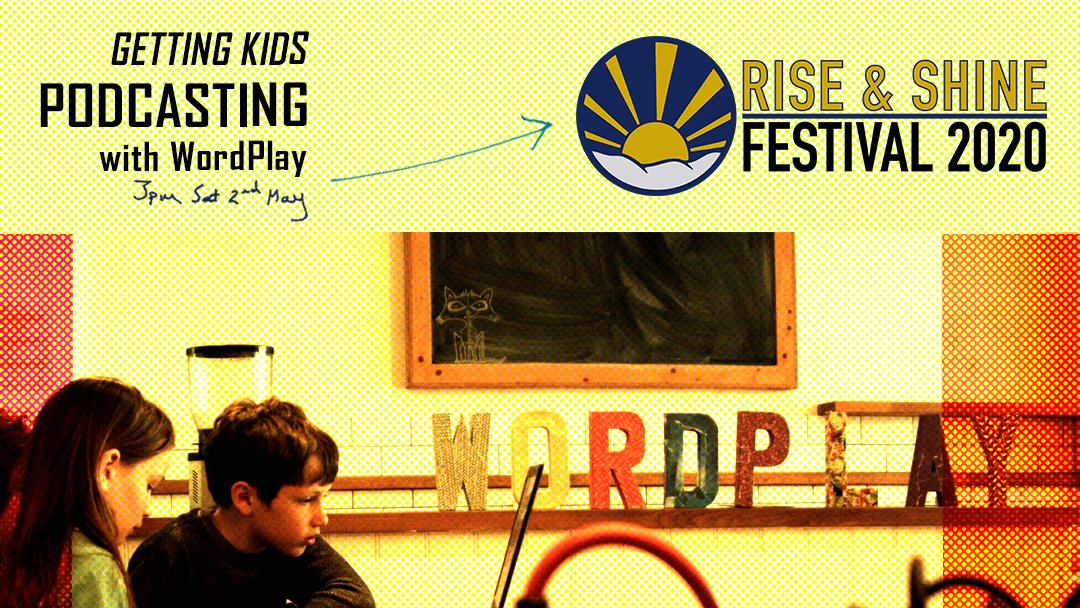 WordPlayAudio's tweet photo. Join us and so many other cool podcasting cats at @riseshineaudio festival this w/e. Not only will we be sharing some new 'at home' audio ideas of our own, but also talking about the likes of @artsedex @EmilyPeasgood @CQ_folkestone @CreativeFstone - get involved, kids! https://t.co/nVWDuLMOBq