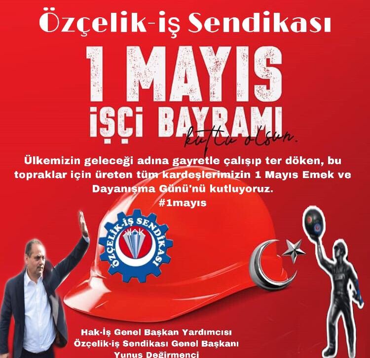 Ülkemizin geleceği adına gayretle çalışıp ter döken, bu topraklar için üreten tüm kardeşlerimizin 1 Mayıs Emek ve Dayanışma Günü'nü kutluyoruz.