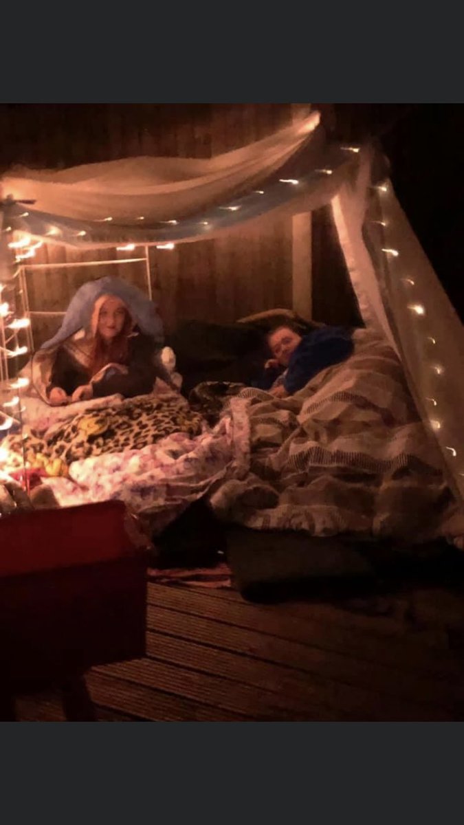 GuidesHoo's tweet photo. Leader Katie and her sister Guide Ella sleep out under the stars @Guiding_LaSER @Helen_B_B @5_swallow @kittykathoo @StroodDC @guidingkentwest https://t.co/Cia1EnNHzk