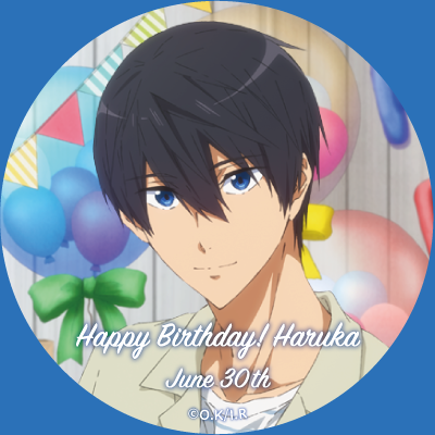 木造 京アニ限定 Free!バースデーデコレーションアクリルスタンド14種