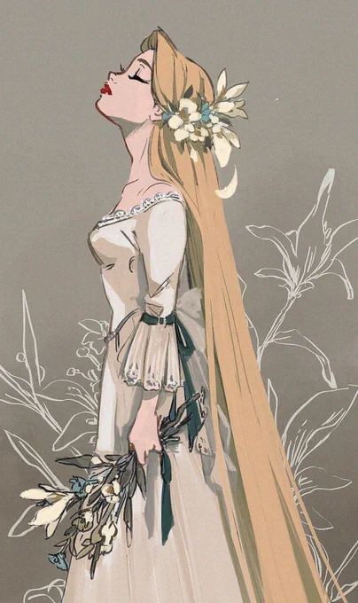 今までかいたラプンツェルいろいろ?? 