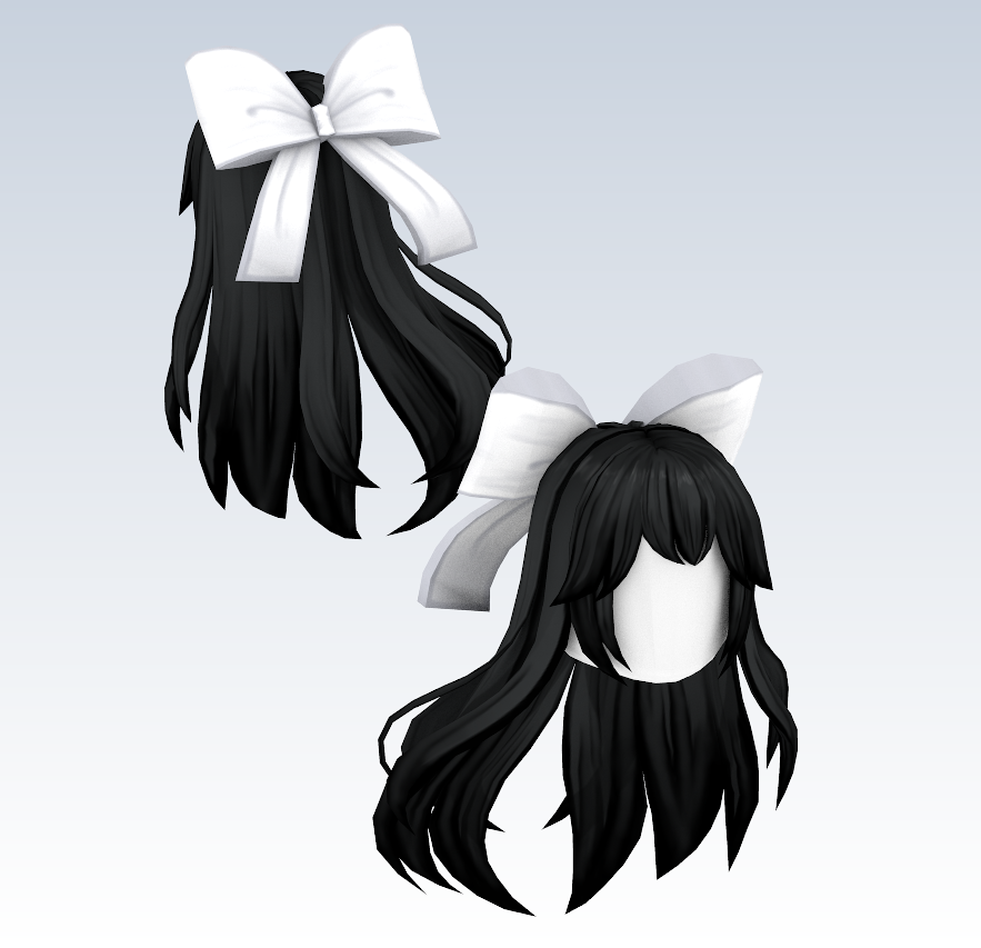 ArtStation  3D Anime Hair Model For Roblox