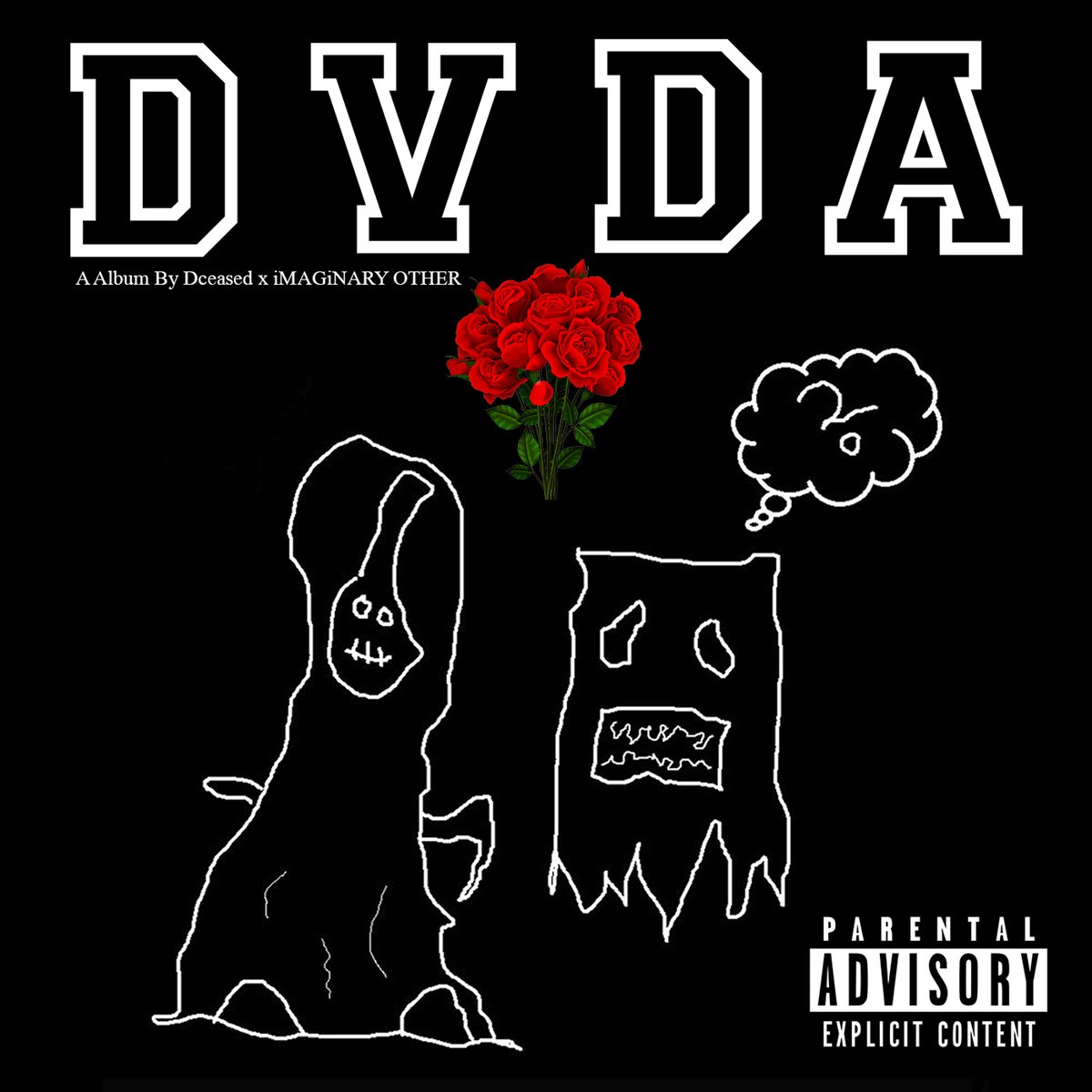 BelowSystem's tweet photo. @DceasedTBC on the rhymes and @iMAGiNARY_OTHER on the beats, new album "DVDA" is out now. Including guest features by @AbstractNinjaa, @natecurry_, Excide and QVD. Stream/Buy at https://t.co/sM1U8znzmv. https://t.co/dsUQJ8ARqc