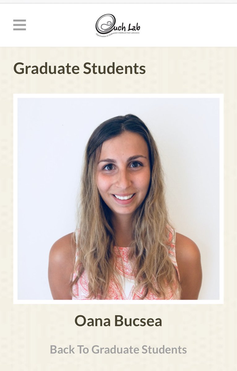 drbeccapr's tweet photo. Congratulations to #ouchlab’s Oana Bucsea on her exceptional ranking and winning of an @CIHR_IRSC doctoral award. We are so proud of the hard work and dedication you invested!  You go girl! #womeninscience https://t.co/rBC9oM8iK5