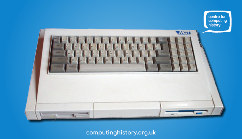 The Sam Coupe is an 8-bit British home computer released by MGT in 1989, and perhaps best known for being largely compatible with 48K Spectrum games.  #MuseumFromHome
Learn more: computinghistory.org.uk/det/503/Sam-Co…