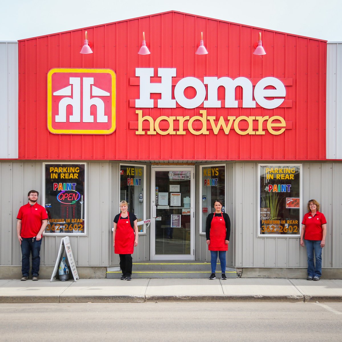 At Brooks Home Hardware in downtown #CityofBrooks they have all the supplies for keeping things clean as well as everything you need to do those household projects you've got time for now. #BrooksBizPorchraits #ShopLocal #BrooksBRZ #HardwareStoreSmell #NewellProud