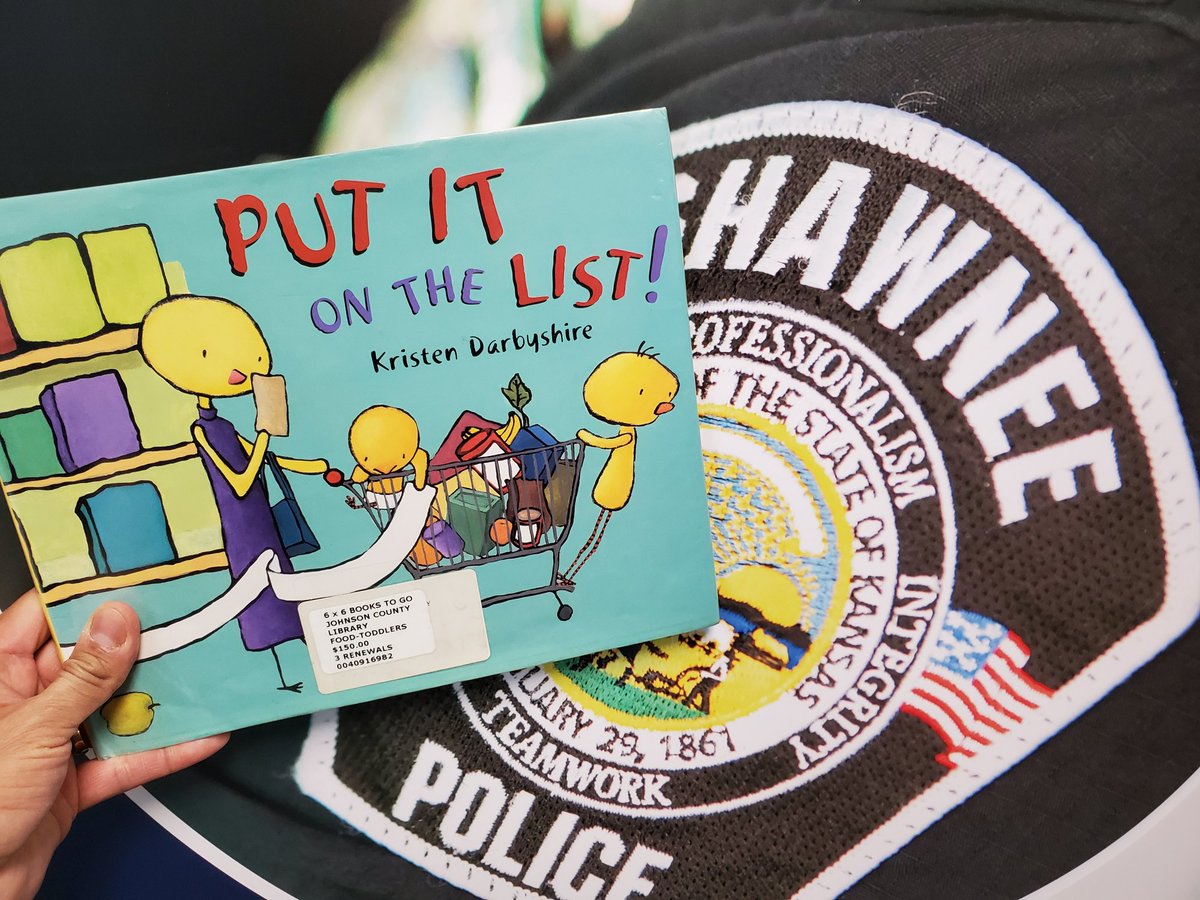 Shawnee KS Police Department (@shawneekspolice) on Twitter photo Today's funny book is about what happens when you forget to use the shopping list! And don't even ask about the toilet paper! Join us at 11:30 am today for Storytime with Shawnee PD. Find us on Facebook Live <a href="/shawneeKSpolice/">Shawnee KS Police Department</a>! shorturl.at/iuVZ4 Today's funny book is about what happens when you forget to use the shopping list! And don't even ask about the toilet paper! Join us at 11:30 am today for Storytime with Shawnee PD. Find us on Facebook Live <a href="/shawneeKSpolice/">Shawnee KS Police Department</a>! shorturl.at/iuVZ4