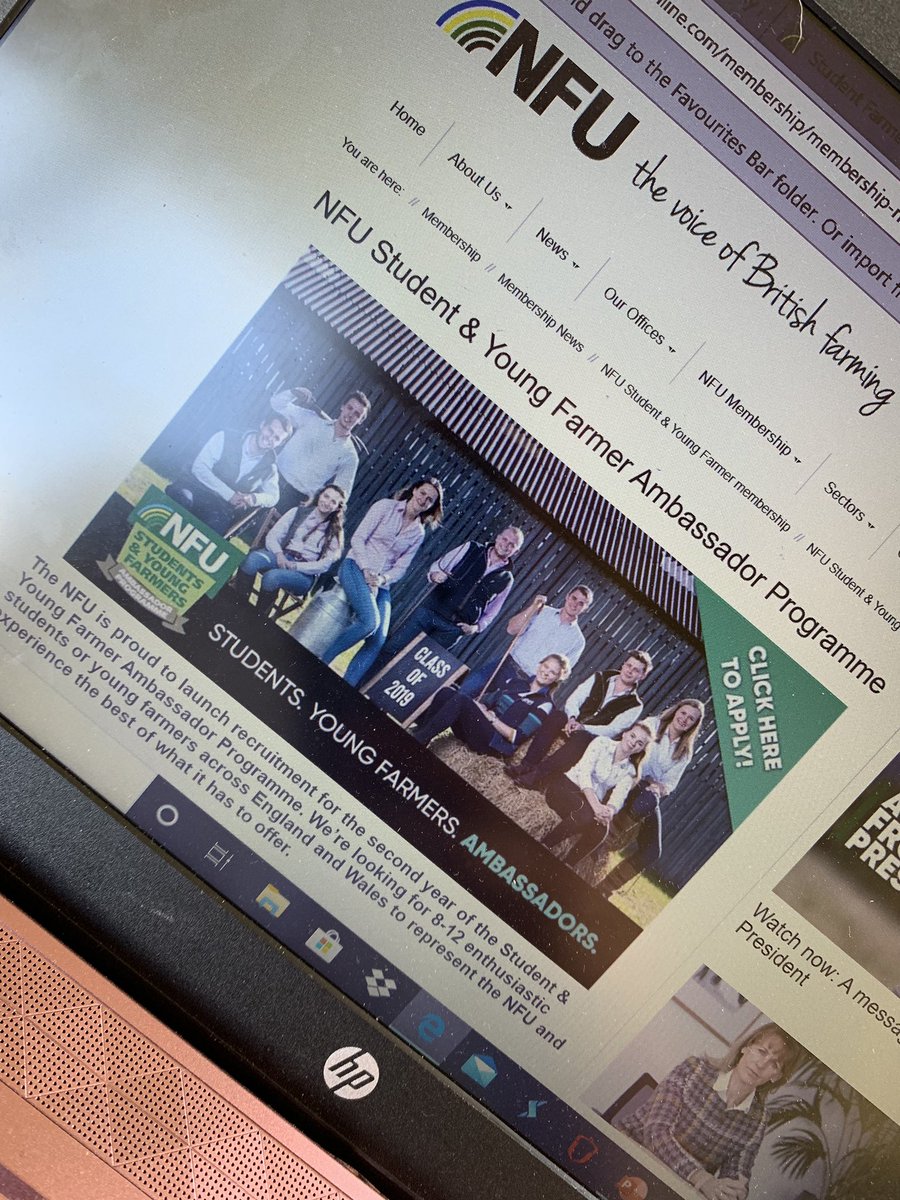 Between milking and university work today, I’ve just finished my application for <a href="/studentfarmer/">NFU Student & Young Farmer</a> 2020 -2021!🤞🏻 What a great programme it would be to be apart of... #studentfarmer #nfu #hartpuryuniversity #agriculture <a href="/NFUtweets/">National Farmers' Union</a> @NFUsouthwest