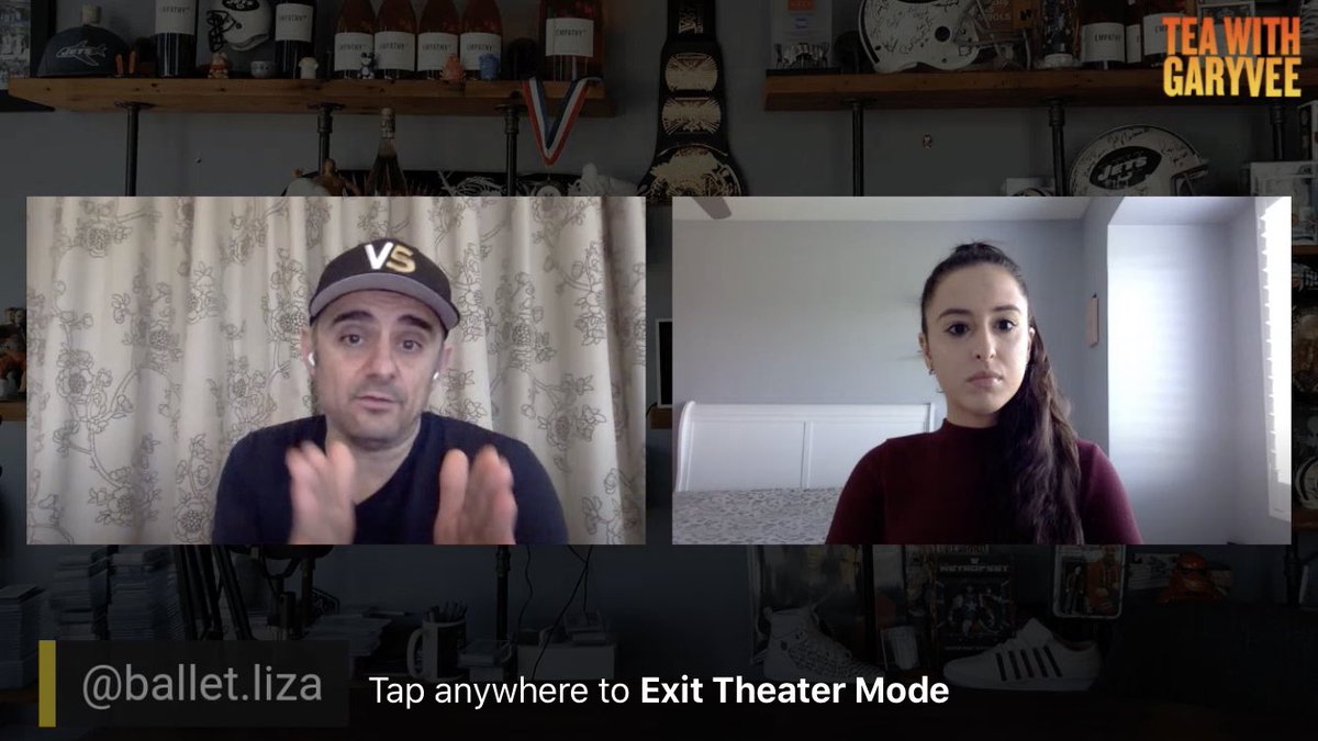 #TeawithGaryVee is on right now!!