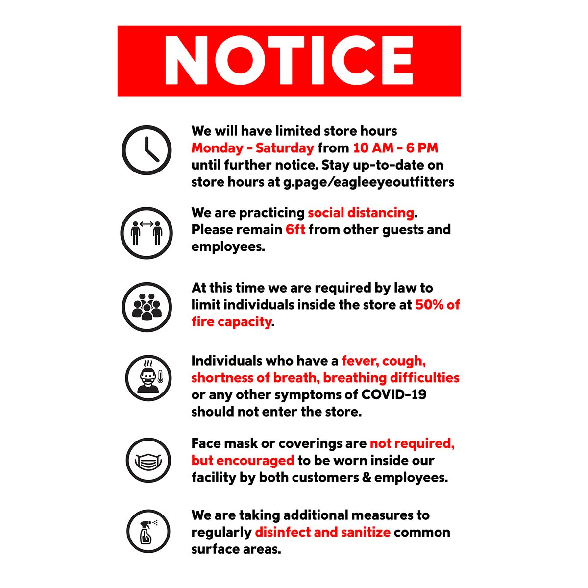 We have so much to tell you about! 
1) WE OPEN at 10 AM! 🎉 YAY! 
2) We launched our new [Digital] Footwear Catalog! 💻 3) We are having a 20% Off Footwear Sale through 5/10! #MothersDay