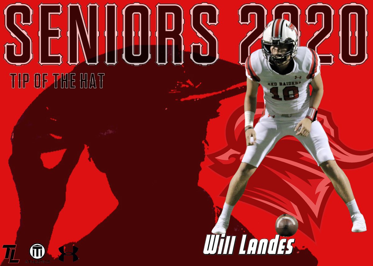 TylerLegacyFB's tweet photo. Tip of the Hat Day 9. We appreciate our 2020 Seniors &amp; all they have done for our program, school, and community.

Today we spotlight @WillLandes❗️Will played QB &amp; Deep Snapper. He had zero bad snaps and was recognized as the District 11-6A Special Teams Player of the Year! https://t.co/zqamdDtVRj