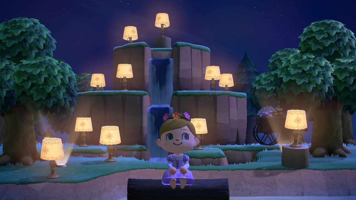 こまめ ランタンのシーンがだいすき あつまれどうぶつの森 Animalcrossing Acnh Nintendoswitch あつ森 ディズニー ラプンツェル