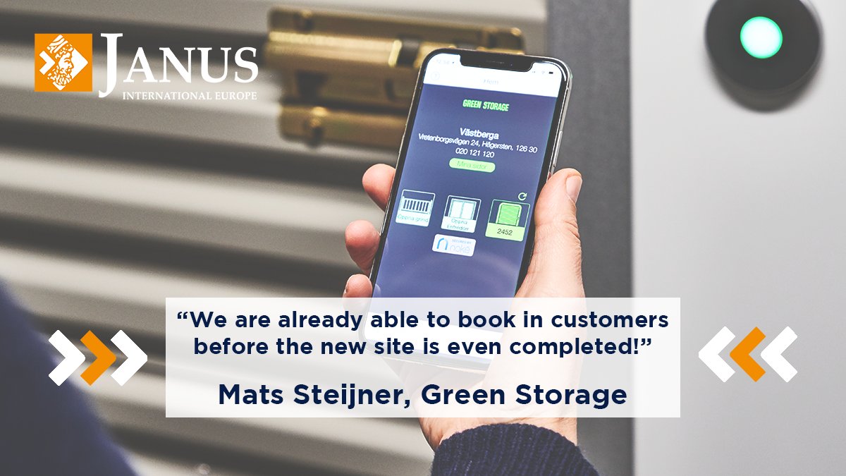 When working remotely, the nokē smart entry system allows you to complete a booking &amp; provide access to the Storage Smart Entry app, in as little as 60 seconds. Allowing new tenants to move in any time, day or night.
Learn more about nokē here janusintl.co.uk/noke
#selfstorage