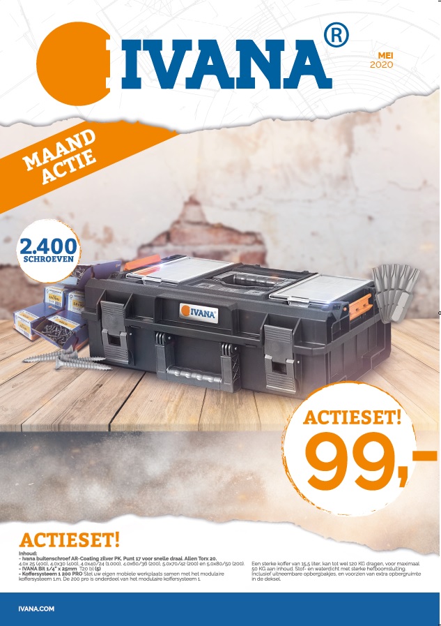 Het Ivana bulletin van mei staat online! Via de onderstaande link kun je kun je door het bulletin bladeren en direct doorklikken naar onze webshop.

bit.ly/3aVNMki