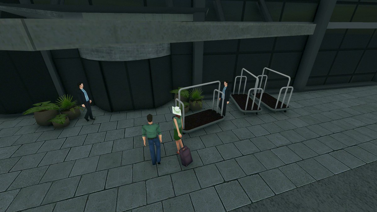 Ripolax's tweet photo. If you need a baggage cart for your hotel in #CitiesSkylines: https://t.co/YD0JMh3Otw https://t.co/NW49IMDoJD