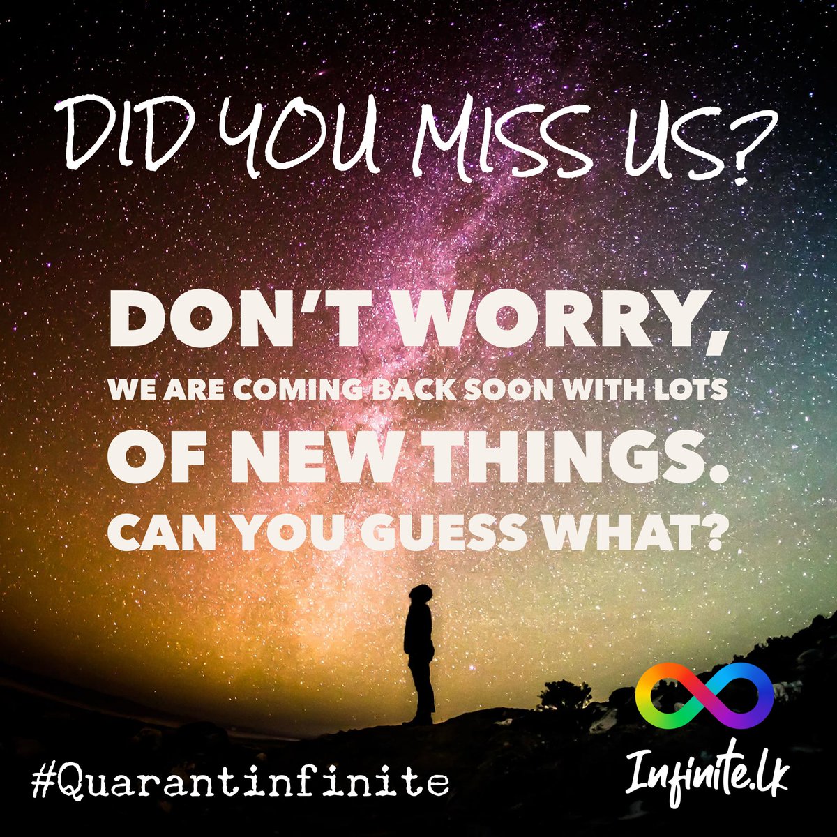 lk_infinite's tweet photo. We missed you too! Soon as the Curfew lifted,
We'll be at your doorsteps with what you need the Most.
Tell us what you need?

#Quarantinfinite #quarantine #quarantinelife #ecommerce #grocery #Homedelivery #onlinegrocer https://t.co/CC1ikIF7nI