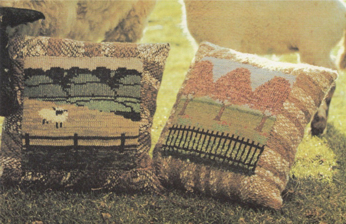 PDFPattern's tweet image. Cushion Knitting Pattern PDF Picture Panel, 2 Designs, Scenic, Sheep, Embellishment, Vintage Knitting Patterns for the Home, pdf Download etsy.me/3f3Ewy5 #supplies #knitting #embellishment #sheep #cherrytrees #cushion #scenic #4ply #picture