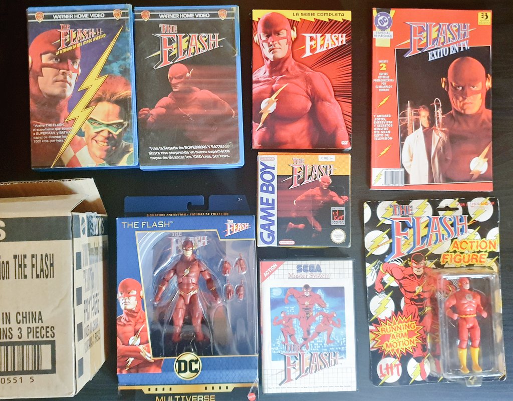 FenixPlata's tweet image. @JohnWesleyShipp #theFlash90 #theflash #johnWesleyShipp #games #RETROGAMING #gameboy #mastersystem #collection #dccomics #mattel #wb