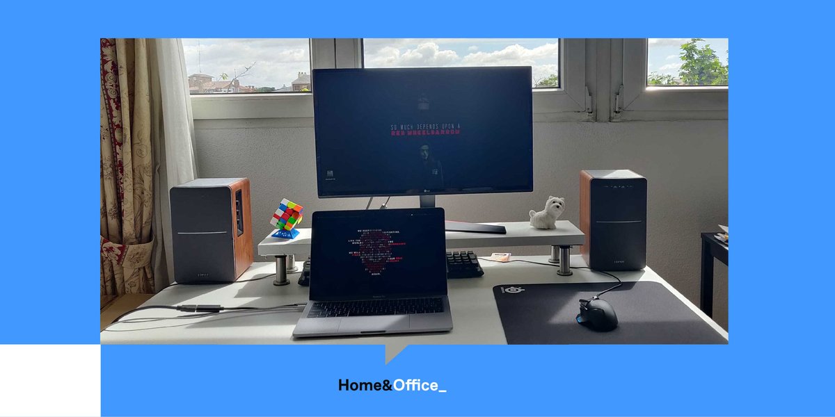 interacso's tweet photo. ¡Feliz #DiaDelTrabajo! 🙌Nosotros celebramos este día con una entrada de blog muy especial.
Nos adentramos en los espacios de trabajo del #InteracsoTeam, que ha compartido su experiencia trabajando en remoto más allá del tiempo de confinamiento. 👉 https://t.co/heixbND1A1 https://t.co/Lu25H1HYeI