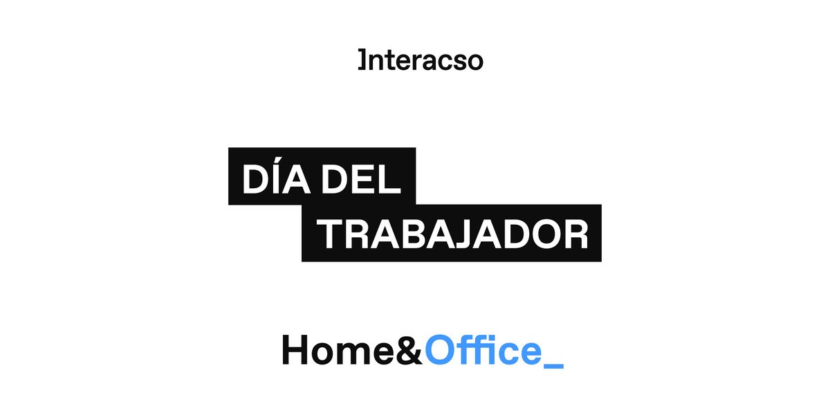 interacso's tweet photo. ¡Feliz #DiaDelTrabajo! 🙌Nosotros celebramos este día con una entrada de blog muy especial.
Nos adentramos en los espacios de trabajo del #InteracsoTeam, que ha compartido su experiencia trabajando en remoto más allá del tiempo de confinamiento. 👉 https://t.co/heixbND1A1 https://t.co/Lu25H1HYeI