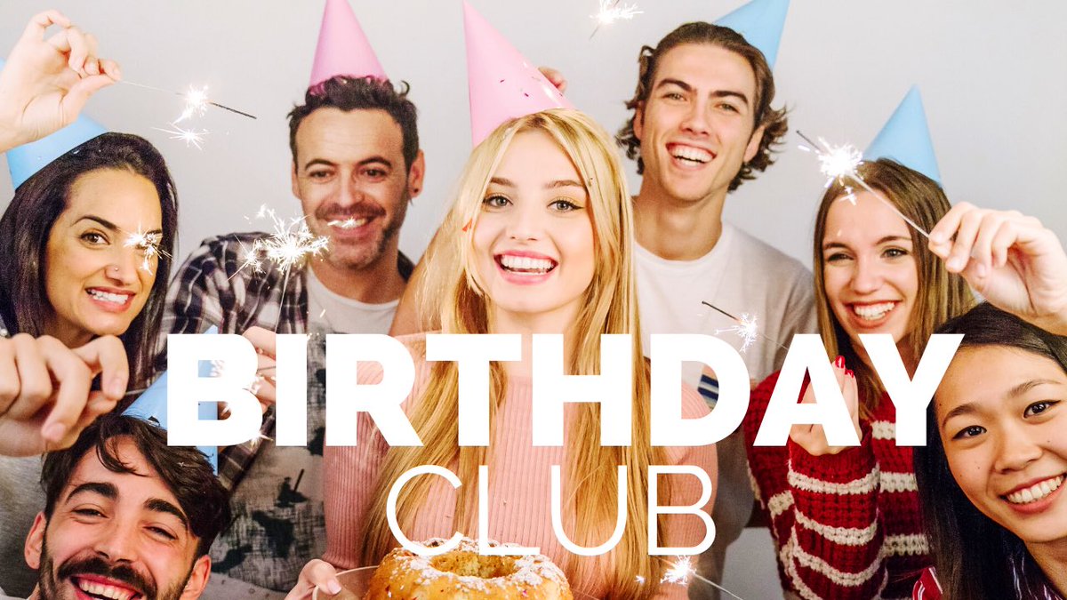 JanahaJay's tweet photo. It’s FRIDAY which means ...it’s time for the Birthday Club 🥳 hop on Zoom at 5pm GMT and join us in singing Happy Birthday and spreading some cheer! If it’s been your birthday this week we’ve got you 💪🏽 🍰 

Meeting ID: 928 247 298 https://t.co/Mp75kfSJtq