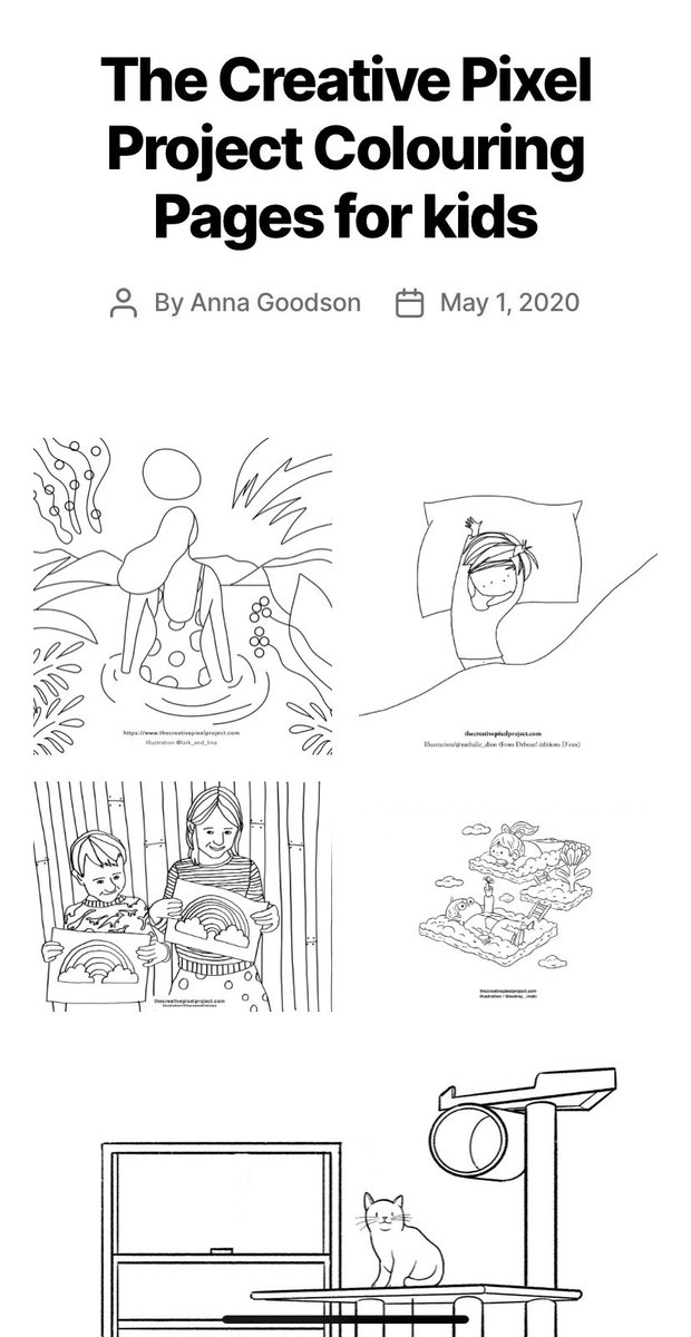 TheCreativePix2's tweet photo. Young kids love to colour, so we created this series colouring pages, so kids of all ages could take part in The Creative Pixel Project. #stayhomeanddraw #kidsinquarantine #thecreativepixelproject
https://t.co/nx3RK52i8Q https://t.co/R4Dn3Su96N