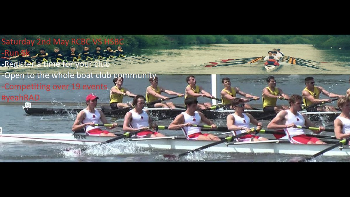 RadleyBC's tweet photo. All set for our show down with @HamptonRowing tomorrow. Recruiting the whole RCBC community, go out there and run 5k! Every result counts towards the block fixture. Register your time here: https://t.co/oD4NvNNety #Rowersthatrun #regattaseason #GORAD https://t.co/hjXZh04Kbp