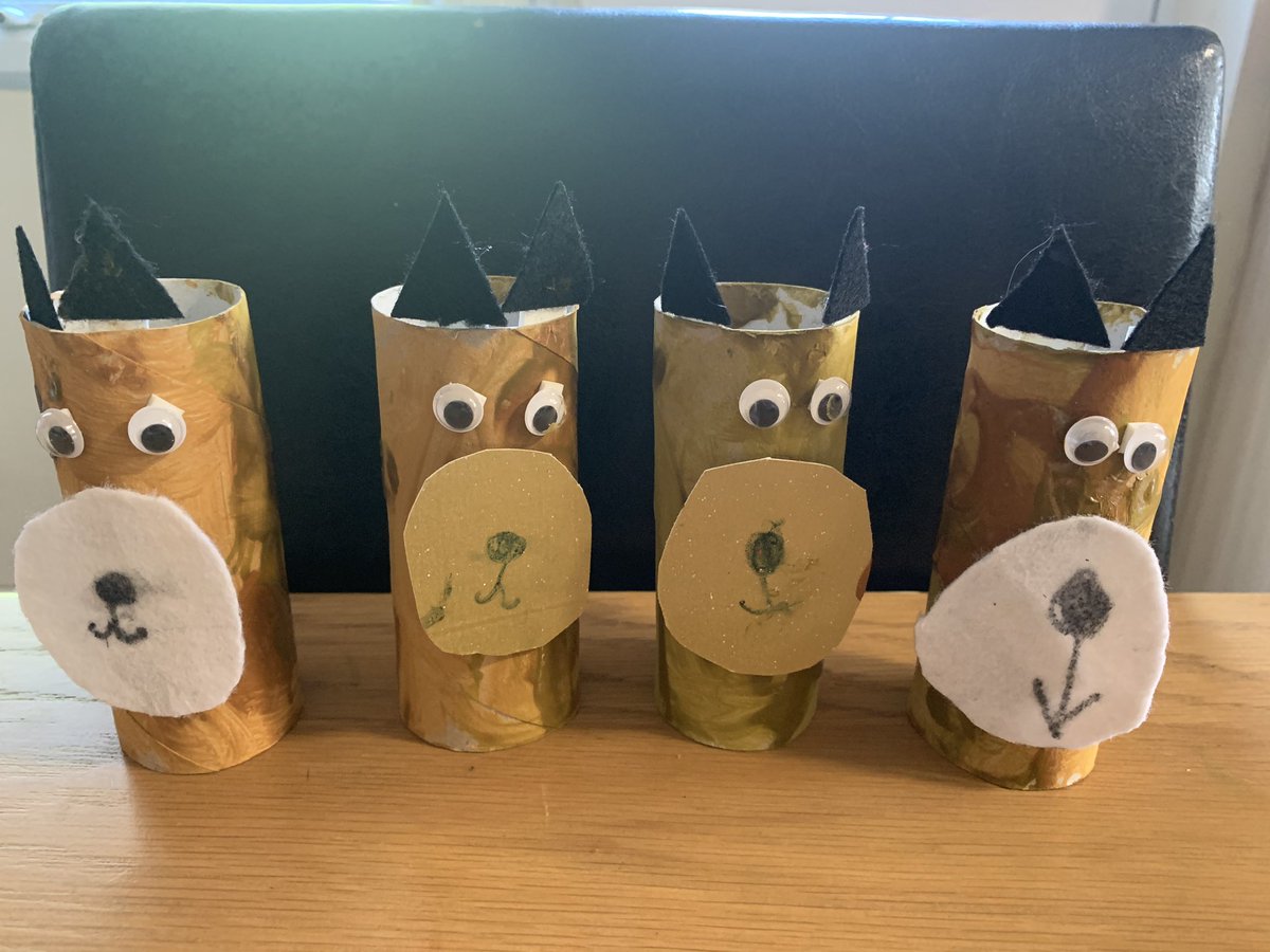 nicganno's tweet photo. @NorthcoteSch poppy &amp; Heidi Had a go of making the bears from this weeks nursery story. Then a well earned snack of teddy toast after 🐻 https://t.co/rWfw5ZMWov