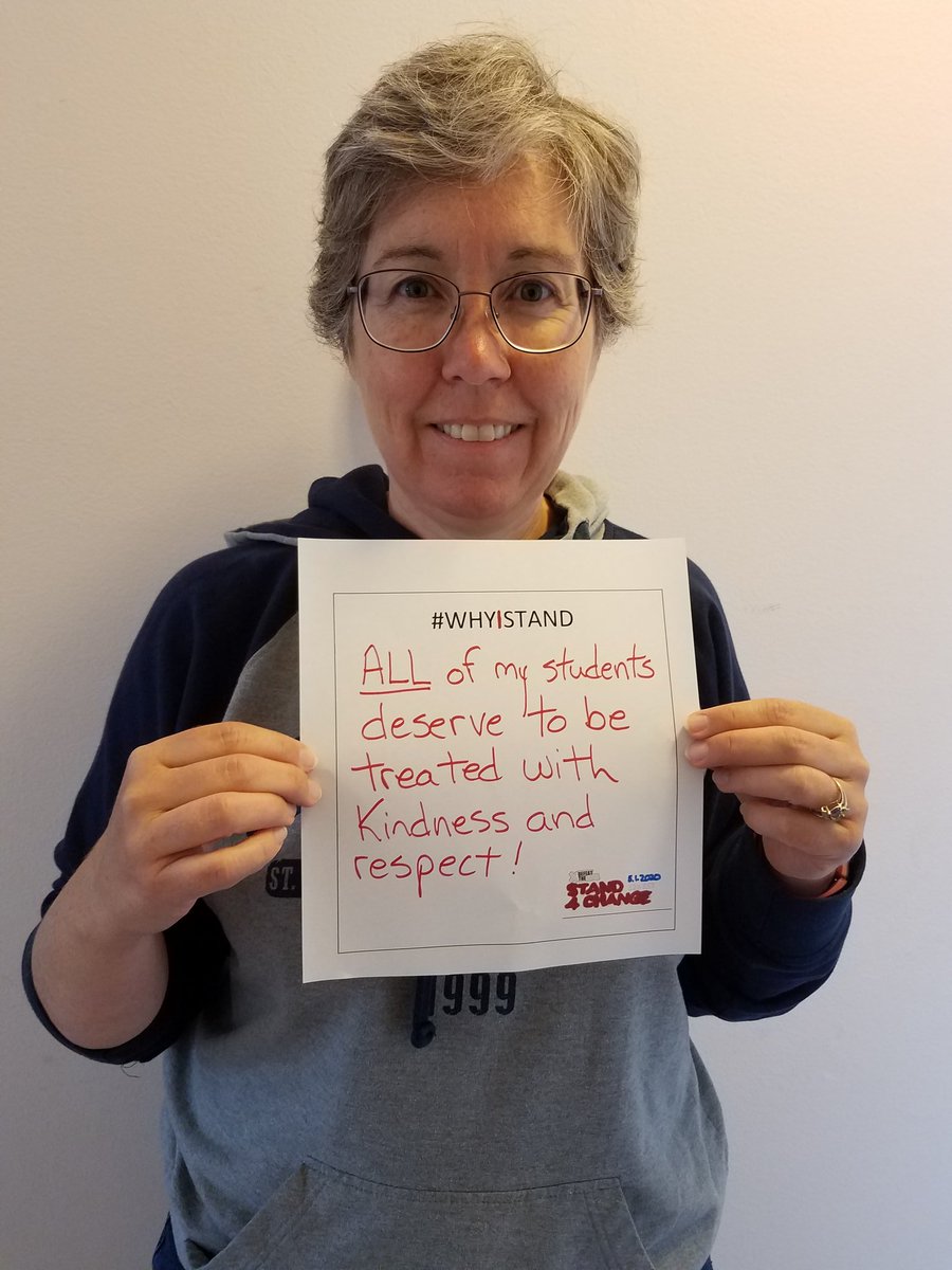 NicholeKMcD's tweet image. Students have enough to deal with right now in this world. Don't pile more on by bullying! #WhyIStand #Stand4Change #Defeatthelabel #powerupmms