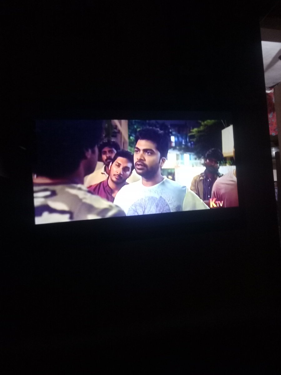 Watching #AchchamYenbadhuMadamaiyada @KTVTAMIL Thalaivan #SilambarasanTR ❤️🔥