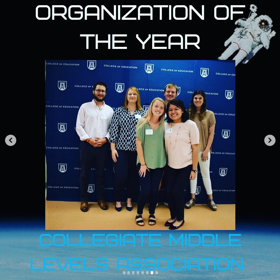 AUG_CollegeofEd's tweet image. Congratulations to #CMLA at @AUG_University for winning Organization of the Year at the @AUG_StudentLife Student Leadership Awards! CMLA supports local schools with supplies and volunteers and won 3 national awards from @AMLE.
Find your place: buff.ly/2ykDgWL.

#education