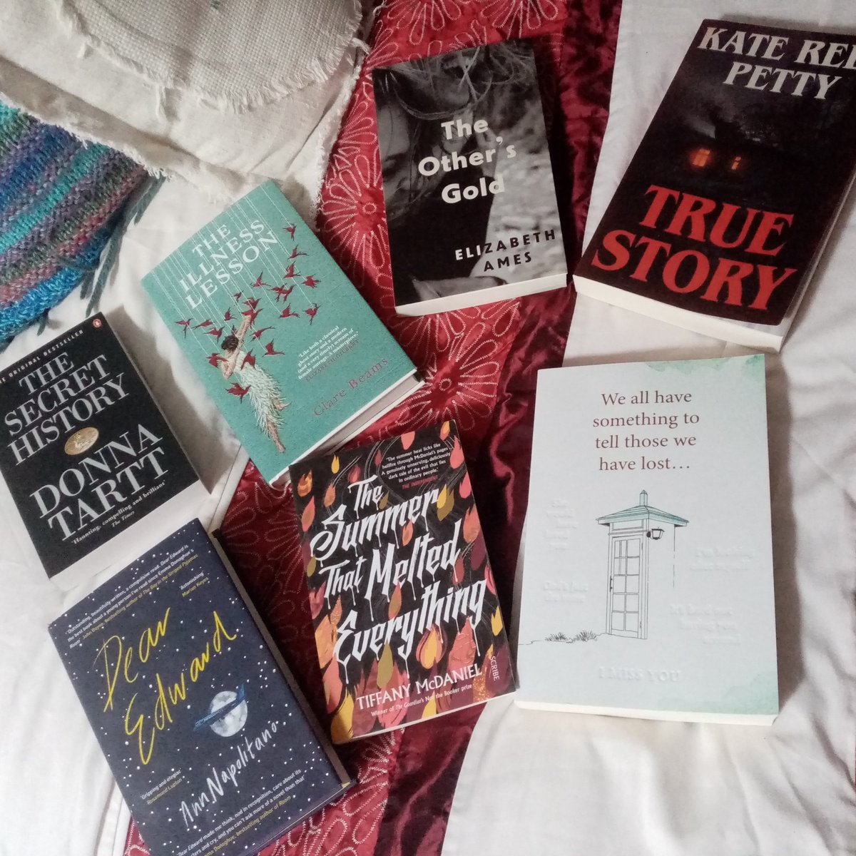_DanielleLouis_'s tweet photo. It's the first day of May, and the first prompt of @The_WriteReads Instagram #BookPhotoChallenge.
I present you with my ambitious May #TBR with all the incredible reads I've chosen for this month.
What is on your May reading list? Are we TBR twins?
#TWRMayChallenge https://t.co/jBp3crWrbq