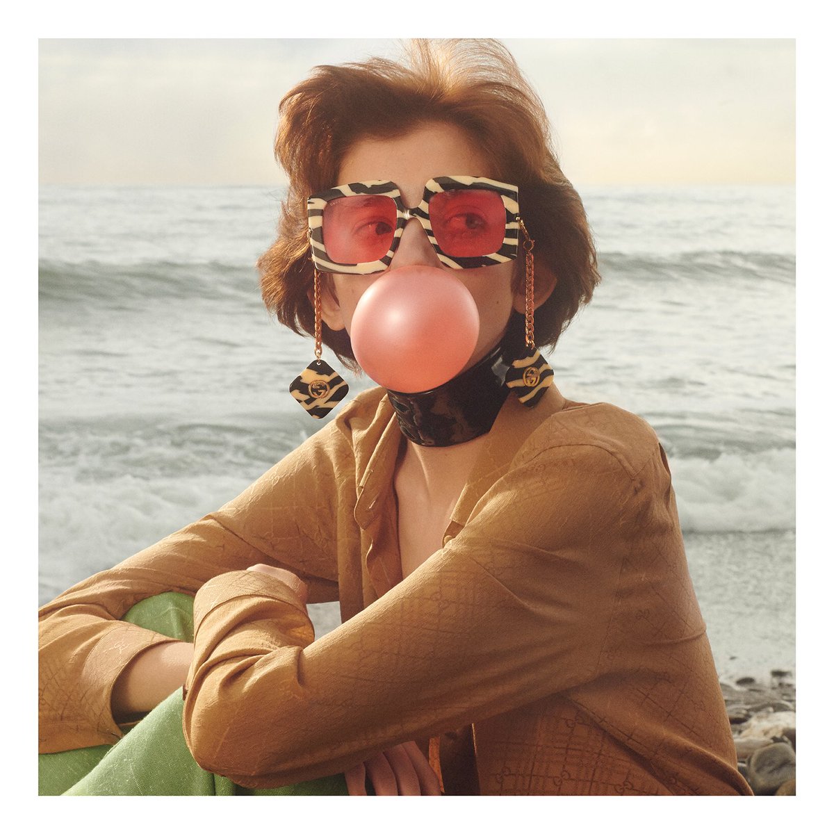 gucci charm sunglasses