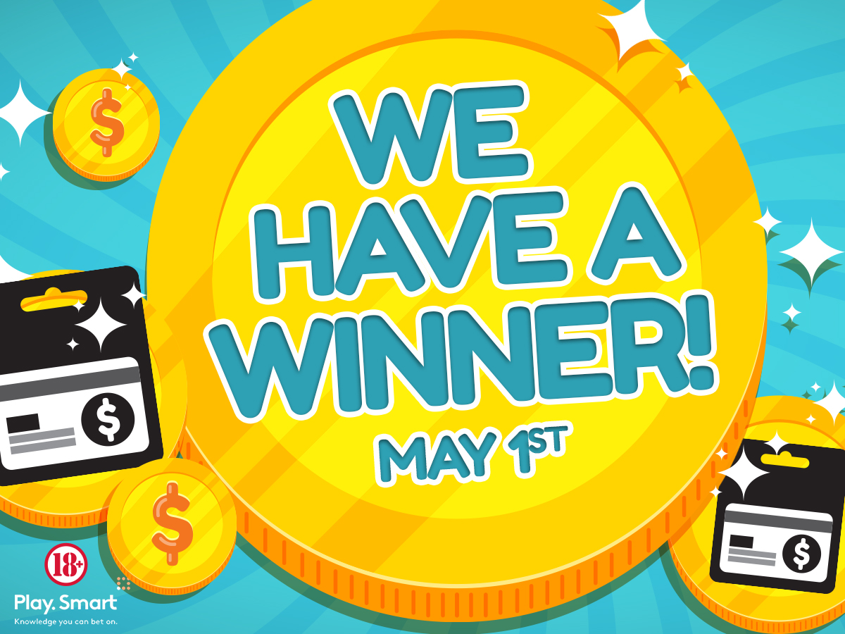 It's already time to draw our first gift certificate winner! Congratulations to Lynn P. on winning a $50 gift certificate from Paradise! Thank you to everyone who entered, and be sure to enter again on our next draw for another chance to win! #Giveaway #Winner #Bingo #Paradise