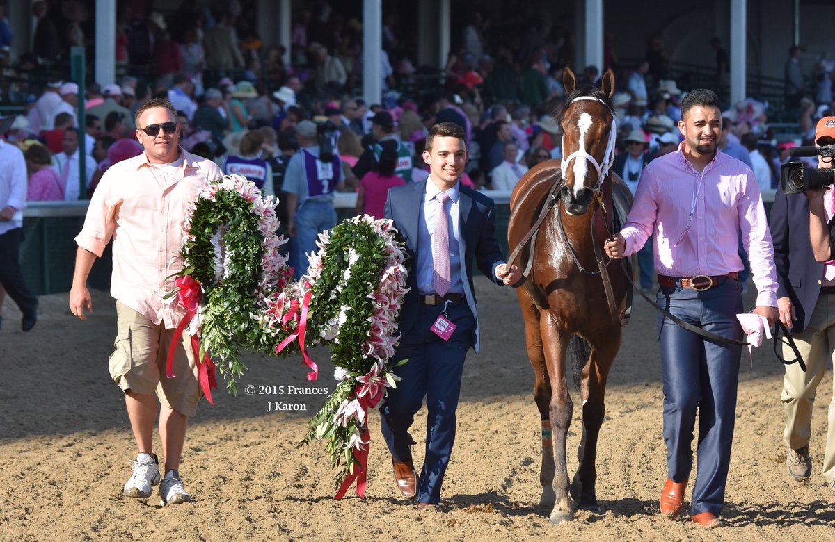 francesjkaron's tweet photo. Happy Kentucky Oaks Day, #SadDerbyWeek edition.
Lovely Maria won the Oaks on this date in 2015. https://t.co/FaIgQiqf30
